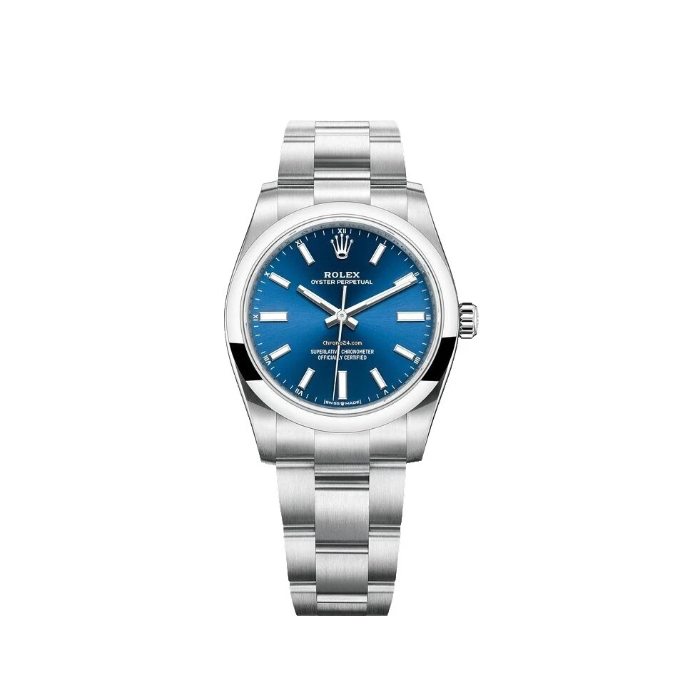 Rolex Oyster Perpetual 12-Hour Dial Wristwatches