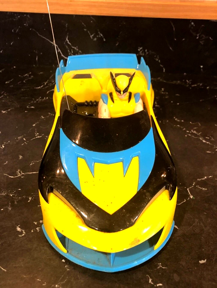 WOLVERINE X-MEN TYCO COCHE RADIOCONTROLADO 1993 SIN MANDO A DISTANCIA Foto 2 de 4