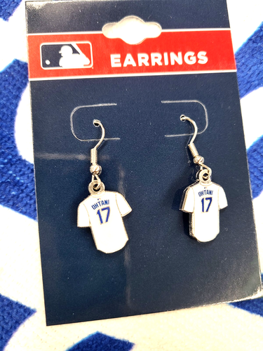 MLB Los Angeles Dodgers Shohei Ohtani Earrings Custom Made - Picture 2 of 4