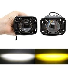 3 Inch Flush Mount LED Pods Light Spot Driving Off Road Light 8D 30W Far Wi...