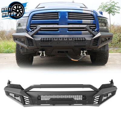 For 2013-2018 Ram 1500 Pickup/19-24  Ram 1500 classic Front Bumper w/ Pod Lights