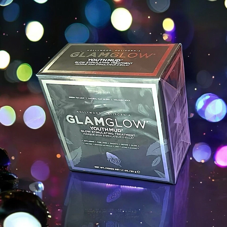 Tratamiento estimulante y exfoliante GLAMGLOW YouthMud Glow 1,7 OZ NUEVO EN CAJA RV $60 Foto 3 de 4
