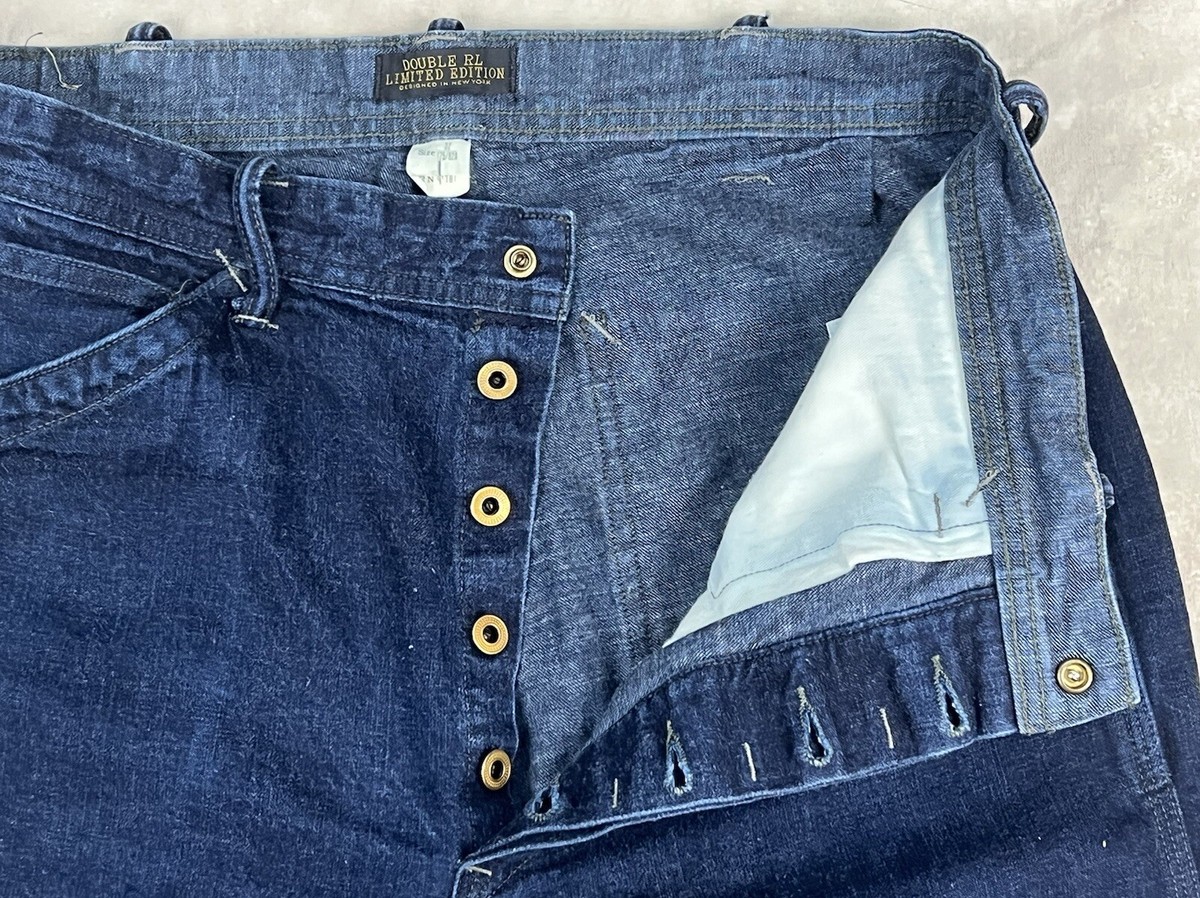 Limited Edition RRL Ralph Lauren Double RL Denim Jeans Limited Edition RRL Ralph Lauren Double RL Denim Jeans