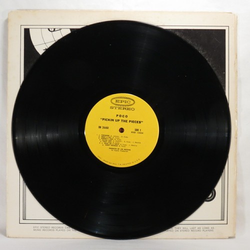 POCO - Pickin'Up The Pieces 1969 1st US Issue LP EX Buffalo Springfield - Picture 3 of 5