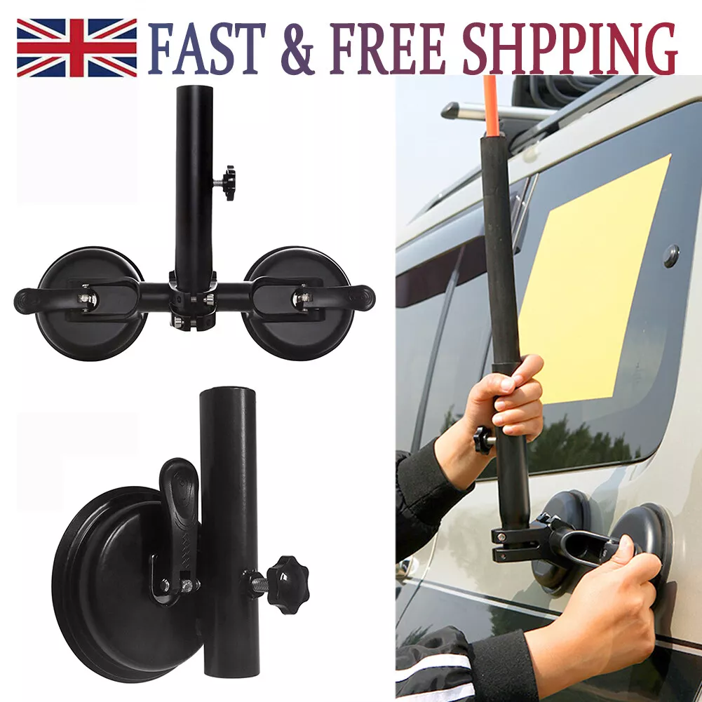 Car Window Flag Pole Flag Pole Suction Base Mounting Stand Flagpole Holders