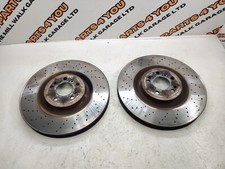 2013 MERCEDES GL350 X166 AMG PAIR OF FRONT BRAKE DISC DISCS