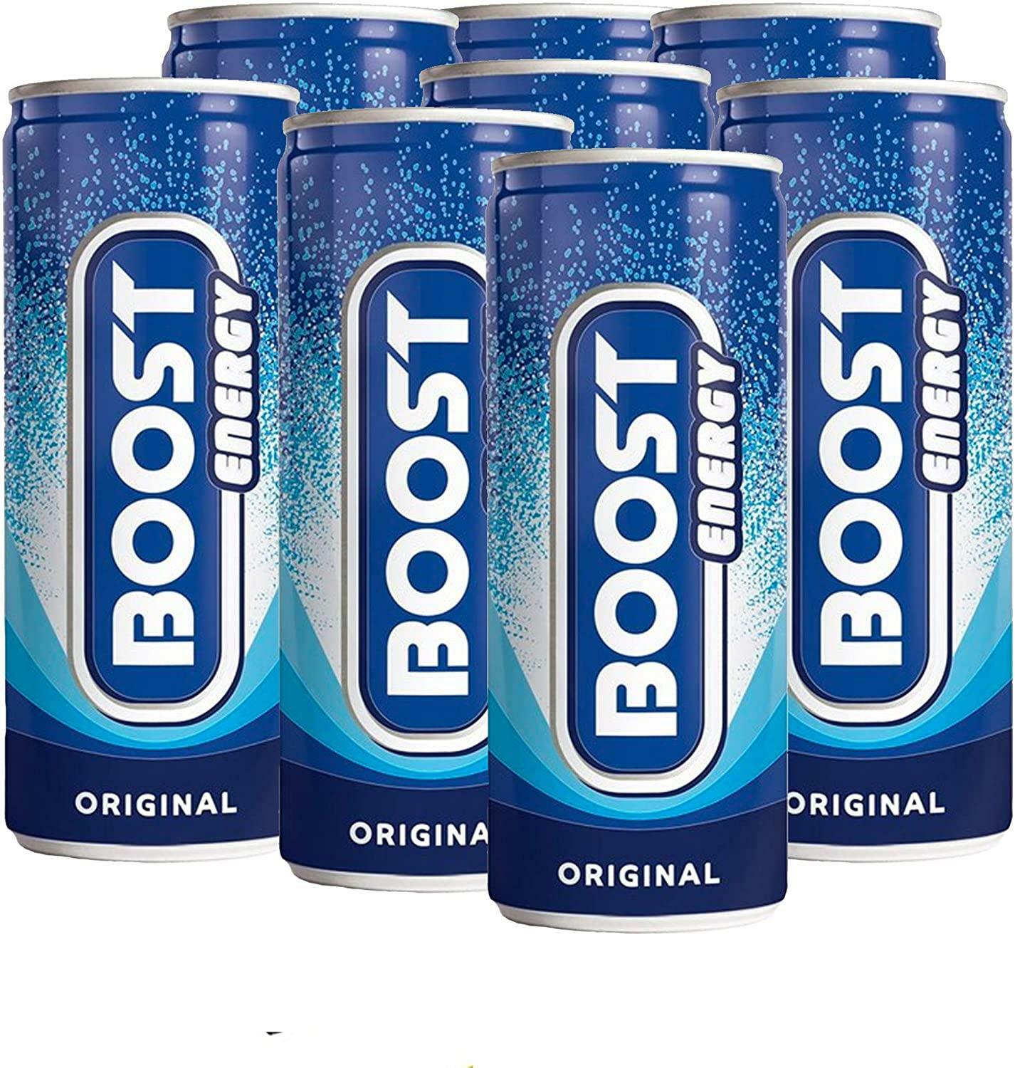 boost energy drink bottle