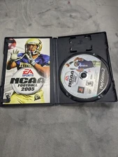 NCAA Football 2005  PS2, Manual & Case Included Black Label
