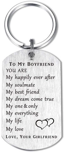 To My Boyfriend Keychain eBay