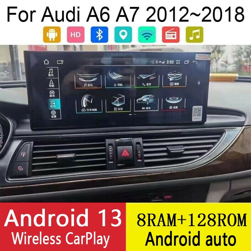 Adaptador Inalu00e1mbrico Carplay Audi A6 C4 C5 C6 C7 C8 En