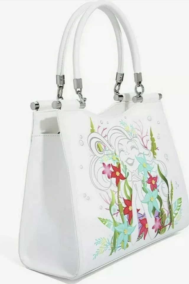 Bolso Cartera Floral Danielle Nicole Disney’s The Little Mermaid~Nuevo Foto 2 de 4