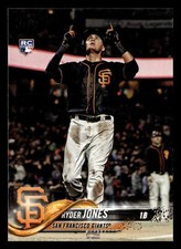 Ryder Jones 2018 Topps Update #US57 San Francisco Giants ROOKIE BUY10GET5FREE