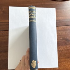 Ursule Mirou&euml;t by Honor&eacute; de Balzac 1907 Collectible Hardcover Book