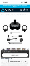 HTC VIVE Focus Vision  Wired Bundle  New in Box