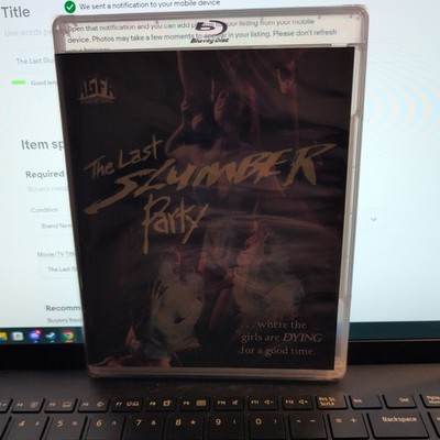 The Last Slumber Party (AGFA/Vinegar Syndrome) No Slipcover! Factory Sealed