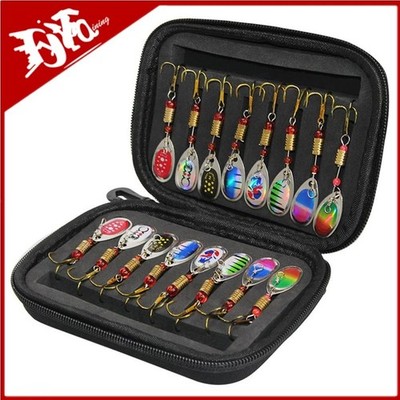 Spoon Bait - 16pcs Set Fishing Lures for Pike - JIG Crankbait Kit