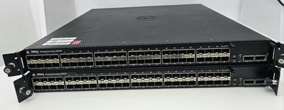 Dell PowerConnect 8164F 48x 1/10GbE SFP+ + 2x 40GbE QSFP+ Port L3 1U Switch