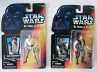 Star Wars Luke Skywalker/Hans Solo The Power Of The Force Figures(2)1995