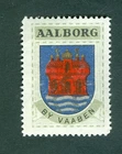 Denmark. Poster Stamp 1940/42. Mnh. Town: Aalborg. Coats Of Arms: Town Hall
