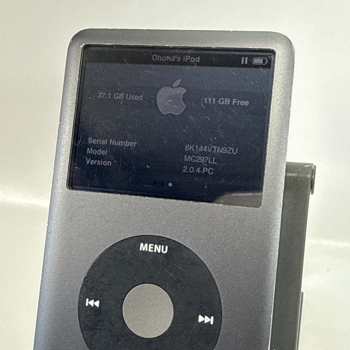 Apple iPod Classic 160GB 7th Gen A1238 Black BUNDLE | TESTED | eBay