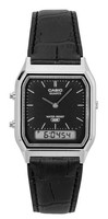 Casio Vintage Quarz LäSsig AQ-230EL-1A SpritzwassergeschüTzte Unisex-Uhr