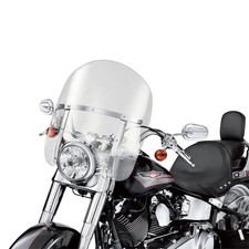 Harley-Davidson Windschutzscheibe f&uuml;r Zusatzscheinwerfer, abnehmbar, kratzfest