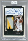 Lance Stephenson 2024 Panini One and One Green GU Jersey Patch Auto 4/5