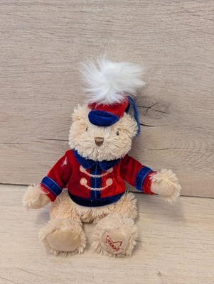 Gund Macys Thanksgiving Day Parade Band Leader Bär Plüsch Ornament rote Jacke