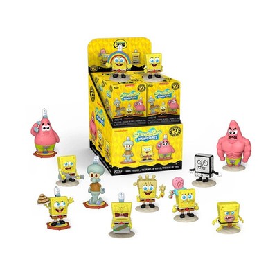 Funko Spongebob Squarepants Mystery Minis Vinyl Figure Sealed Display Case of 12