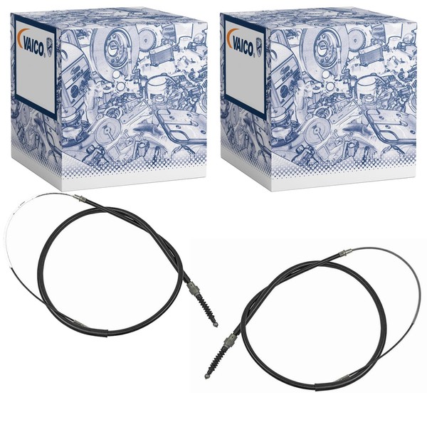 2X Vaico Handbremsseile Passend FüR VW Golf Jetta-image