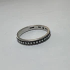 Vintage Silpada 925 Sterling Silver Stacker Ring, Size 6 3/4