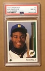 New Listing1989 UPPER DECK KEN GRIFFEY JR STAR ROOKIE RC PSA 8