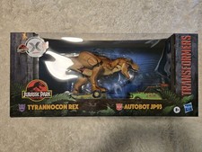 Brand New Collaborative Jurassic Park Transformers Tyrannocon Rex JP93