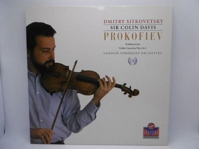 Prokofiev Violin Concerto  Dmitry Sitkovetsky, Davis, Virgin Digital LP 1988