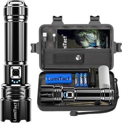 Taschenlampen LED superhell wiederaufladbar 500000 Lumen leistungsstarke Taschenlampe XHP70.2