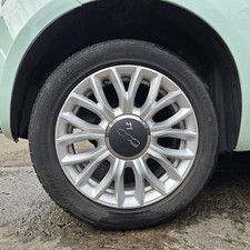 2007-2021 Fiat 500 MK1 Alloy Wheel 15" 51972863 6J