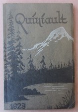 1923 Weatherwax High School Aberdeen Washington The Quiniault Yearbook Local Ads