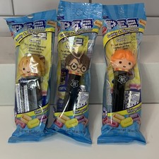 Harry Potter PEZ Candy Dispenser Set of 3 Harry Hermione Ron New Sealed