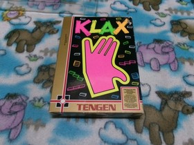 #727 Klax Nintendo NES Complete In Box Authentic COLLECTOR GRADE