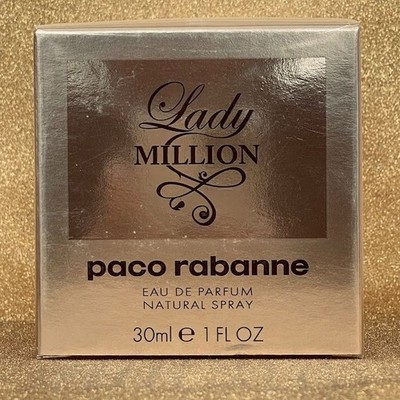 Paco Rabanne Lady Million Eau de Parfum 30ml 1oz Perfume Fragrance w/Box