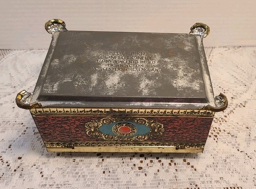 Blue Bird Confectionery Treasure Chest Money Box Tin WORCESTERSHIRE ENGLAND - Picture 11 of 14