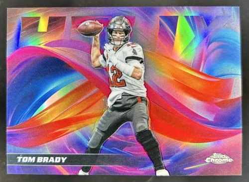 2025 Topps Chrome Tom Brady Base (RAW)