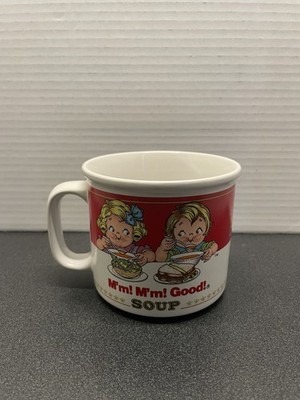 1993 Westwood Campbell's Homestyle Soup & ''M'm! M'm! Good!'' 14oz Mug Cup Bowl