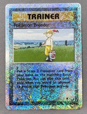 pokemon breeder card value Pokémon Breeder · Base Set First Edition #76(Shadowless)