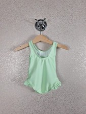 Baby Girl's Mint Green 0-3 Months One Piece Swimming Costume Primark Beach Wear