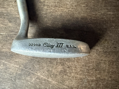Ancien Putter Otey Crisman - Bois, Main Droite, Vintage USA