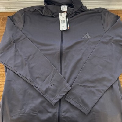 Adidas Tricot Full Zip Jacket 2XL Gray / GRESTR - KD 3631 | eBay