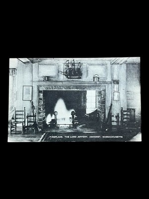 Vintage Unused The Lord Jeffery, Amherst Massachusetts Postcard