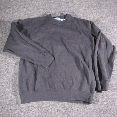 Briggs & Riley Sweatshirt Mens Large Gray Pullover Crewneck Travelware Fleece