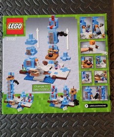 LEGO Minecraft 21131 The Ice Spikes New and Factory Sealed. (2017) 